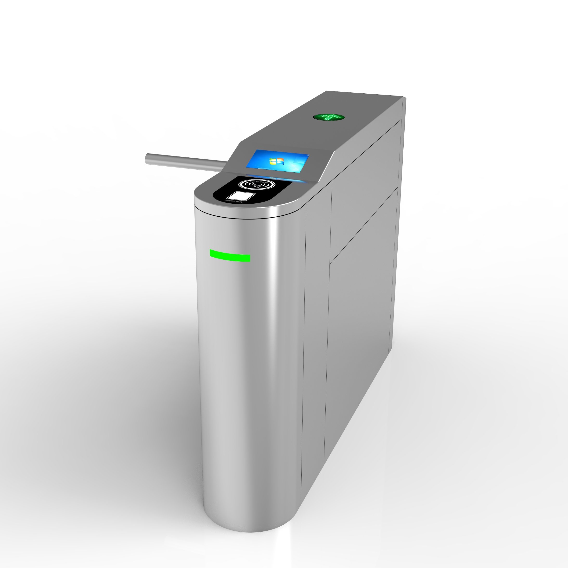 custom multi-language online booking ticket event ticketing system use for tourist scenic area libraries Swing Barrier Turnstile