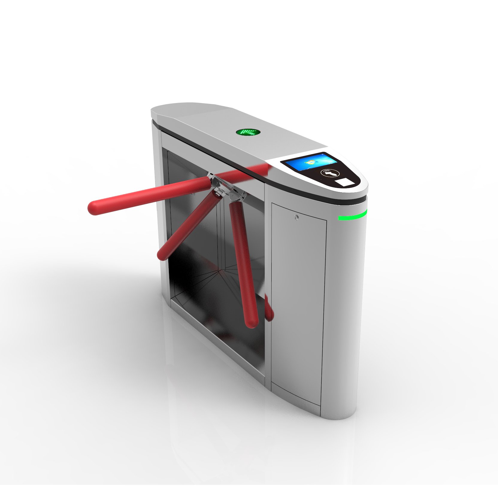 custom multi-language online booking ticket event ticketing system use for tourist scenic area libraries Swing Barrier Turnstile