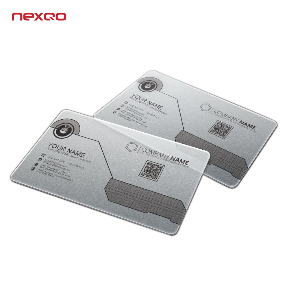 High Quality Customized/Blank RFID NFC Business Card Plastic/Paper ID Card for Self-Printing for Access Control
