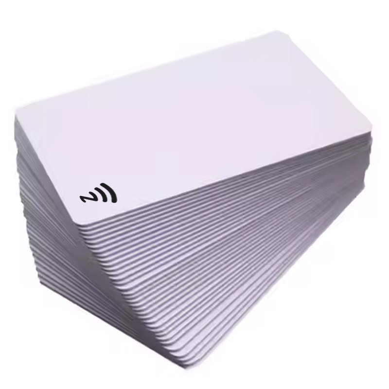 Access control contactless cards 1356 uhf rfid nfc White Blank Smart pvc plastic business pvc membership id rfid card nfc custom