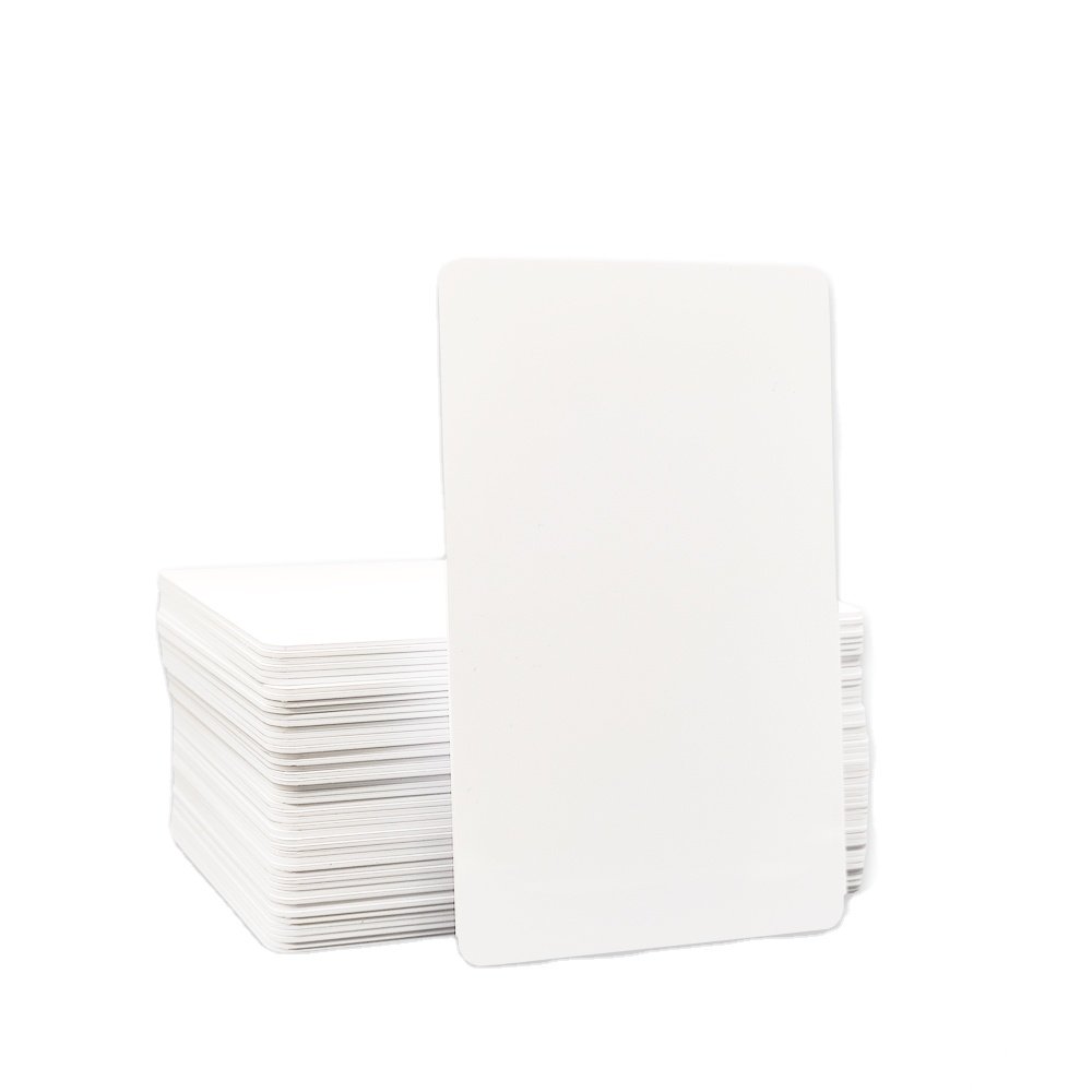 CR80 Size Printable hiultra 13.56MHz PVC RFID Smart Card for access control card for thermal printers