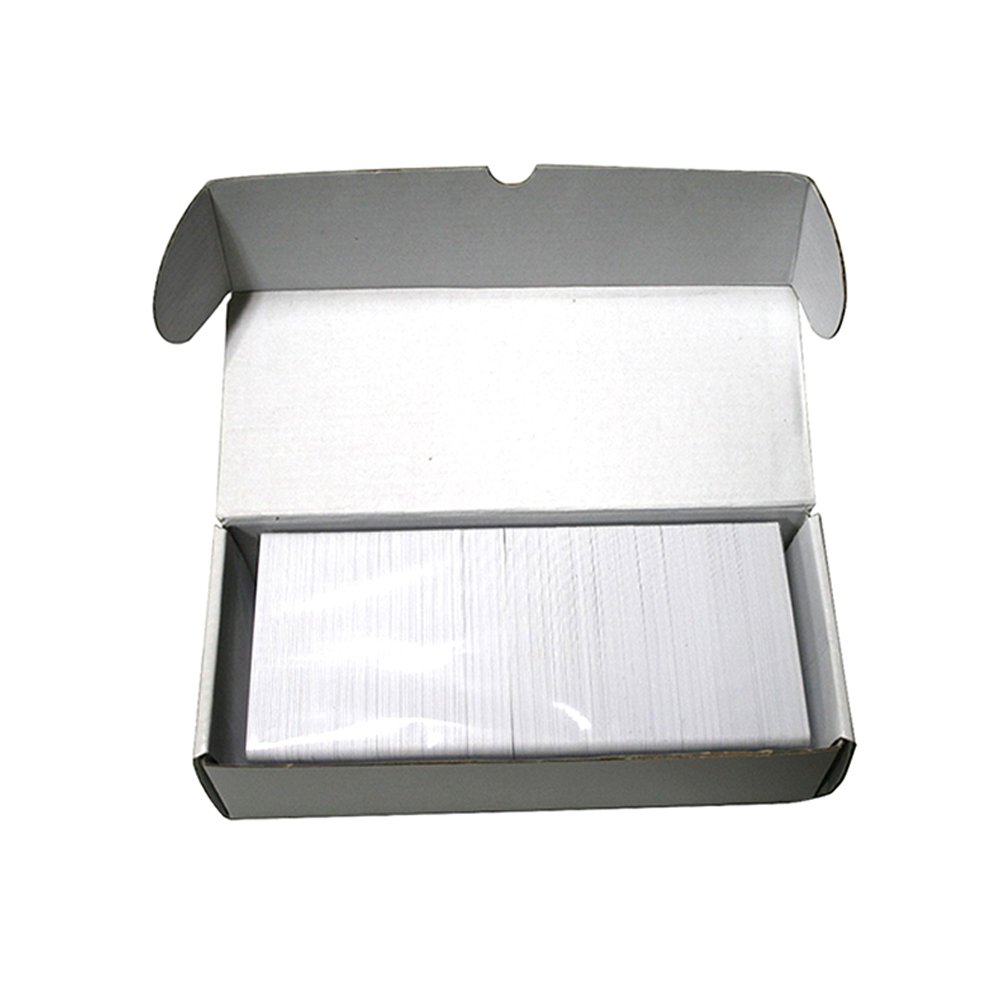 Custom color chip RFID plastic card inkjet pvc nfc white card