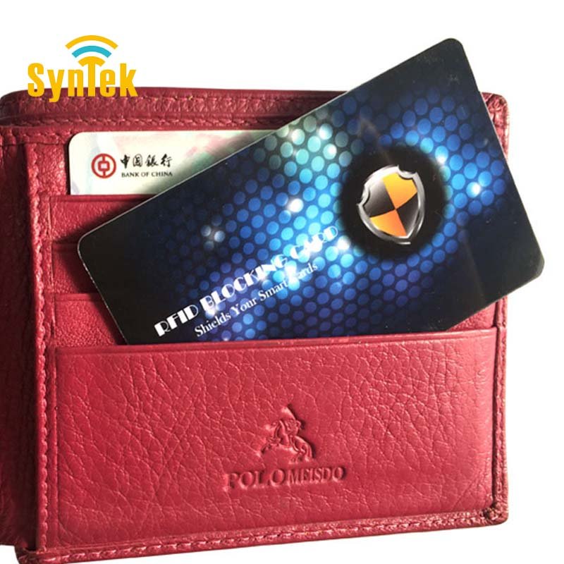 Active RFID Blocking Scanner Guard Cards without Charging, Bank Card Protector