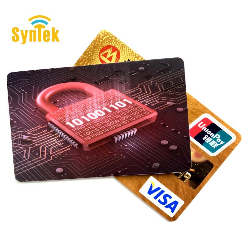 Active RFID Blocking Scanner Guard Cards without Charging, Bank Card Protector