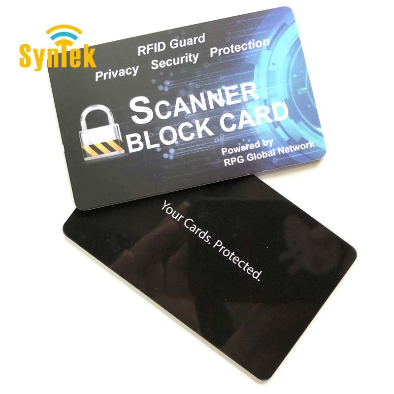 Active RFID Blocking Scanner Guard Cards without Charging, Bank Card Protector