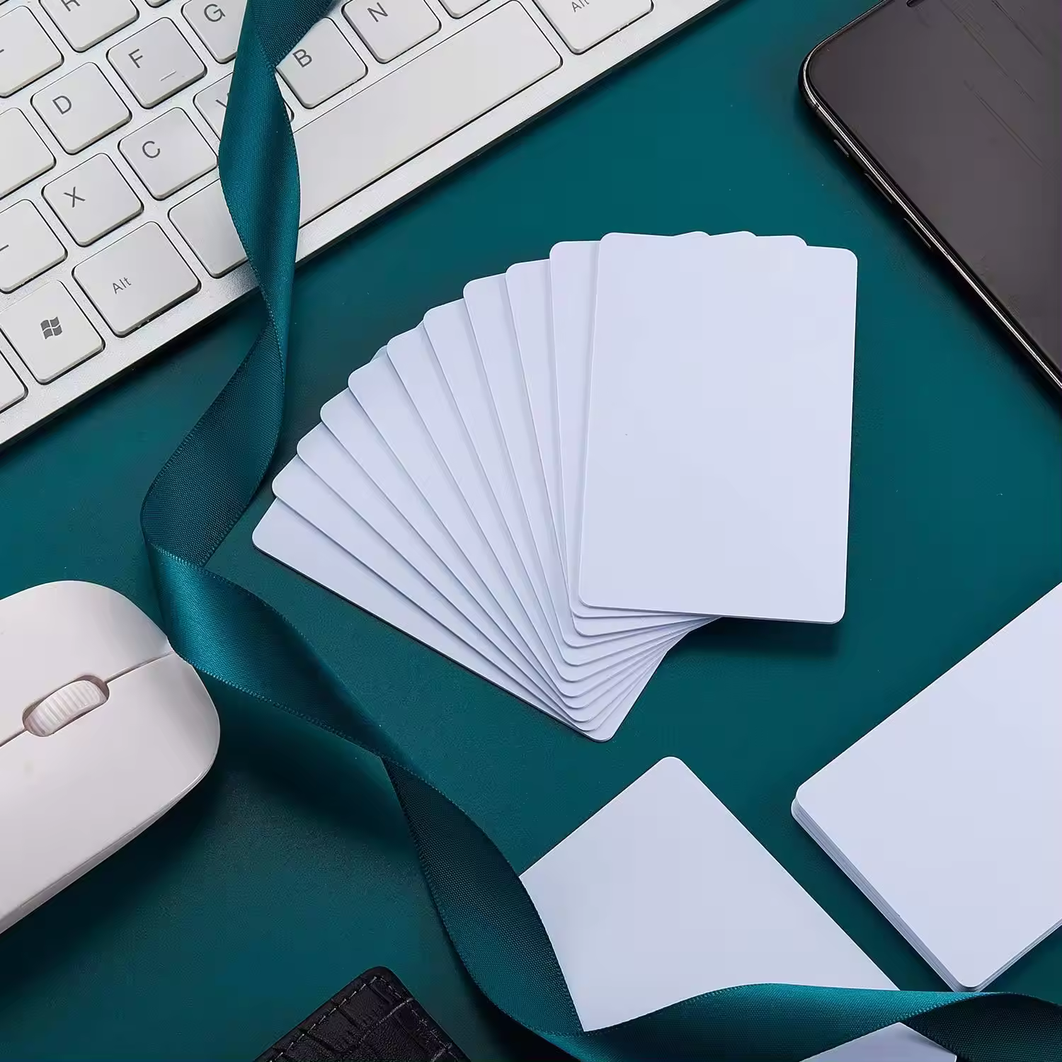 High Quality Customized/blank Rfid Nfc Business Card Plastic/paper Id Card For Self-printing For Access Control