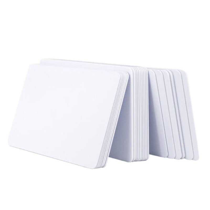Customization pvc rfid blank card wholesale rfid card 13.56mhz pvc cards