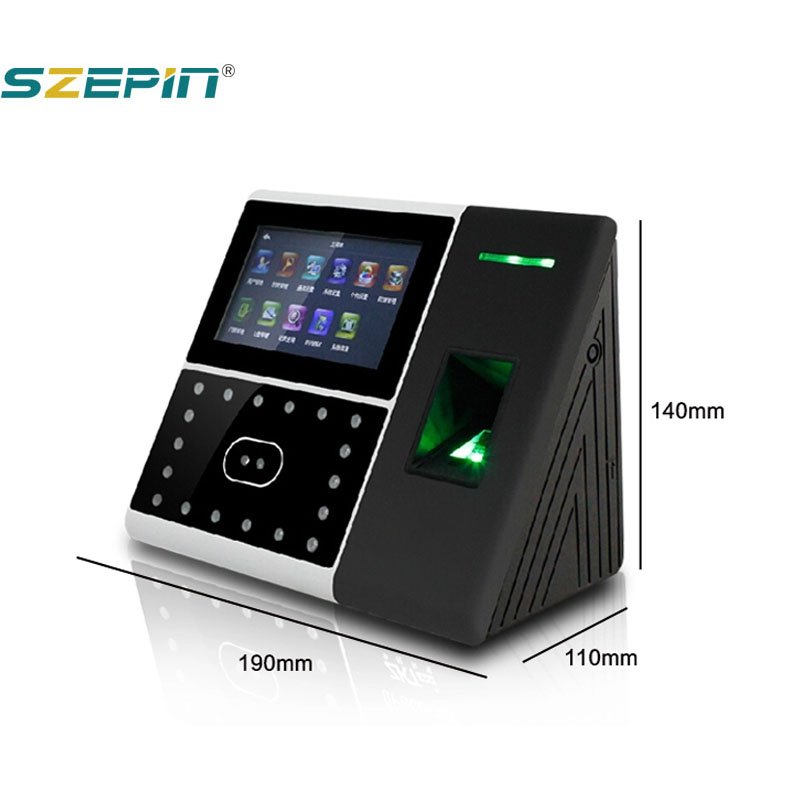ZK iFace 302 Face Recognize Biometric Fingerprint terminal Time Attendance System With RFID ID Card door access control