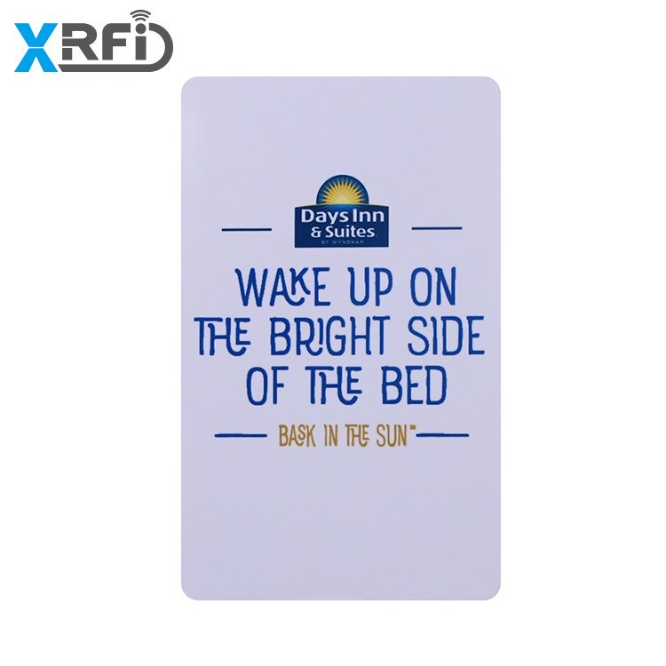 Customized Encrypted Smart RFID Key Card 13.56Mhz MF 1K/4K Access Control PVC RFID Hotel Key Card