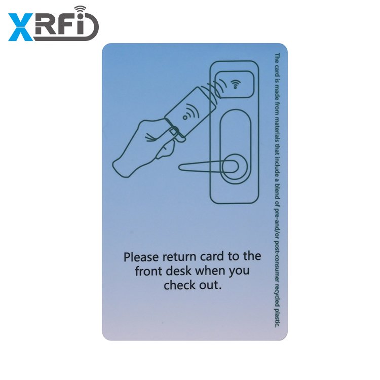 Customized Encrypted Smart RFID Key Card 13.56Mhz MF 1K/4K Access Control PVC RFID Hotel Key Card