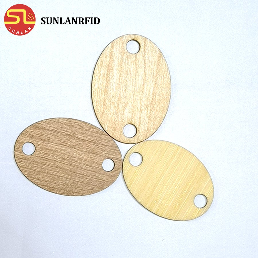 Customized Eco friendly Blank RFID Smart Chip Card Laser Engraved NFC Wood Business Card