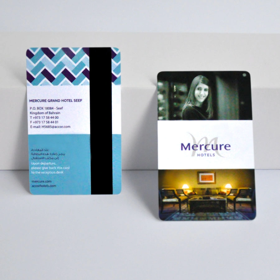 13.56MHz FM11RF08s Door Access Control Smart Contactless RFID Hotel Key Card