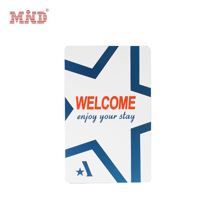 Free Sample Customized Printing NFC Access Control Cards MIFARE Ultralight C Hotel Key Cards