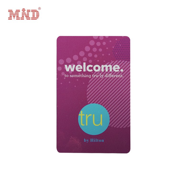 Free Sample Customized Printing NFC Access Control Cards MIFARE Ultralight C Hotel Key Cards