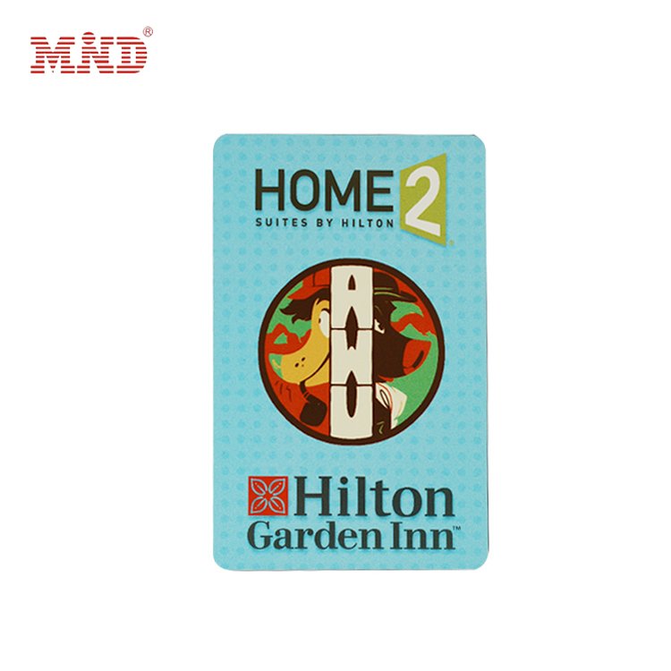 Free Sample Customized Printing NFC Access Control Cards MIFARE Ultralight C Hotel Key Cards