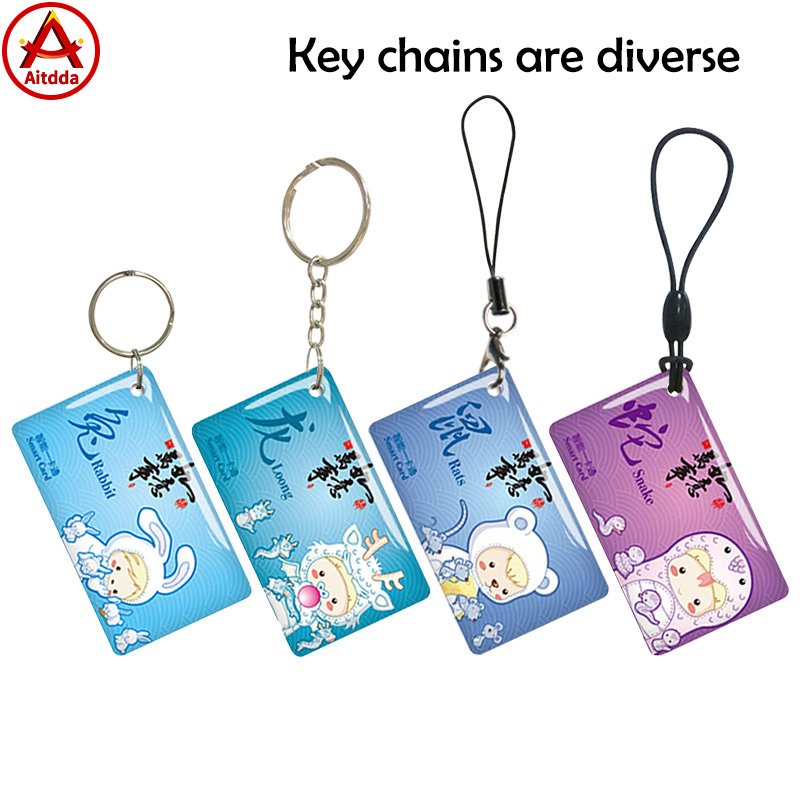 Aitdda Custom ID / IC smart lock Epoxy card access control IC card printed LOGO