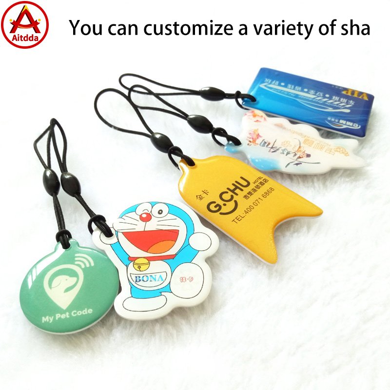 Aitdda Custom ID / IC smart lock Epoxy card access control IC card printed LOGO