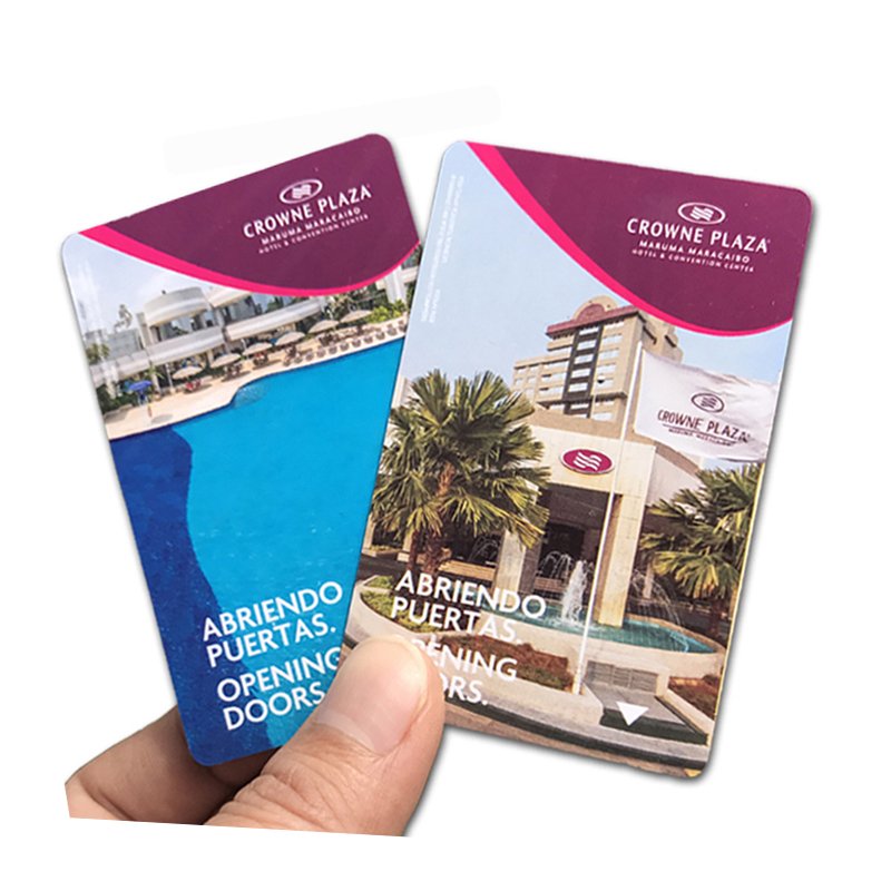 Customized Smart Chip Nfc Rfid Hotel Key Card 13.56mhz 1k 4k Plastic Pvc Access Card Room Key Card
