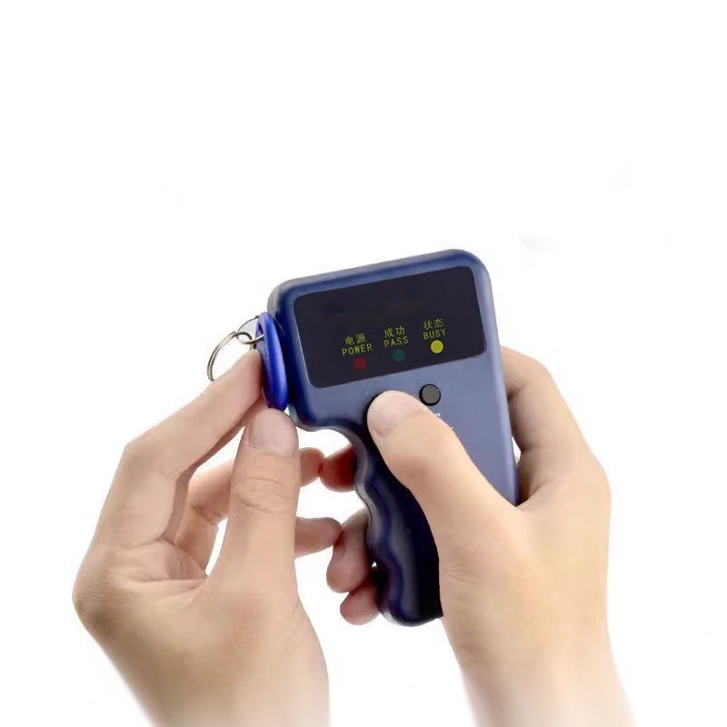 Handheld ID Access Card Duplicate Card Reader 125khz RFID Keyfob Copier ID Card Duplicator For Access Control