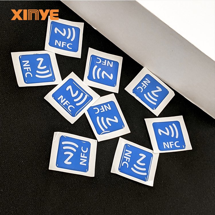 free sample customized printable iso 14443a rfid nfc business sticker tag label for social media