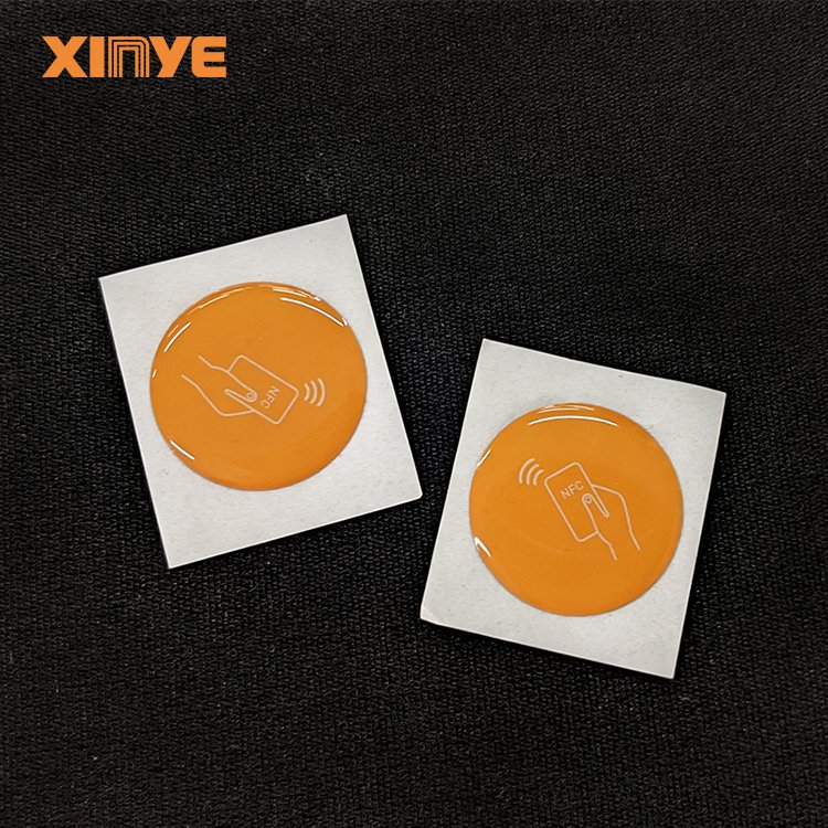 free sample customized printable iso 14443a rfid nfc business sticker tag label for social media