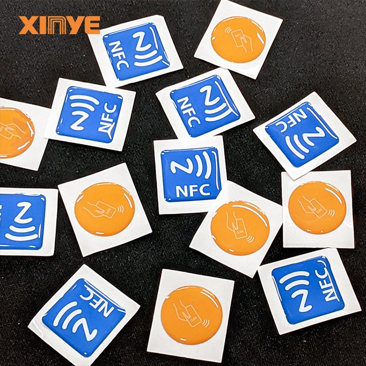 free sample customized printable iso 14443a rfid nfc business sticker tag label for social media