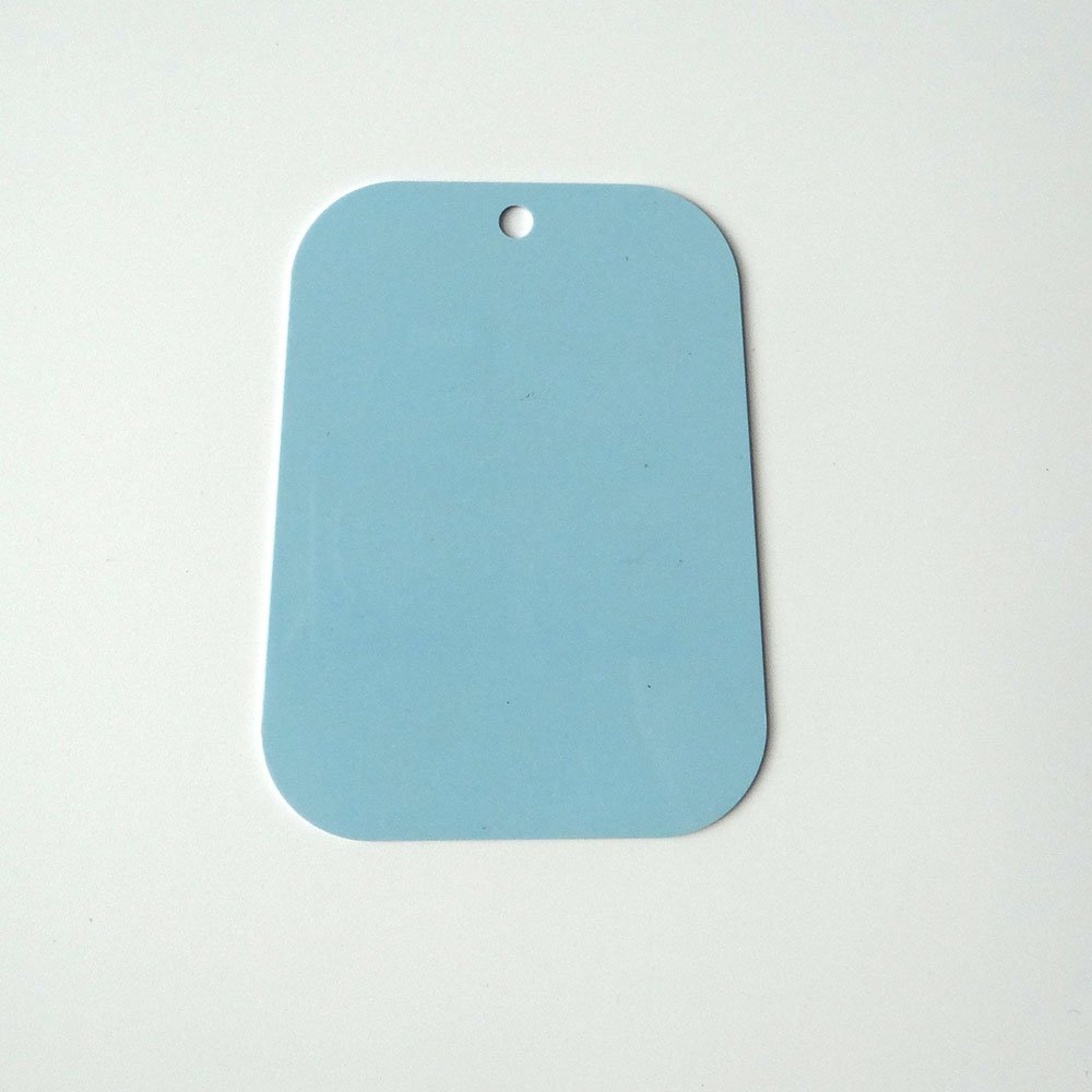 custom printing Abnormal Shaped plastic pvc rfid smart card , event pass conference pvc id badge with hole for access control