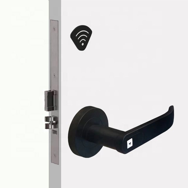 13.56Mhz Digital IC Key card lock Access Control System for Hotels and Motels 5 Star RFID Proximity RF Card Lock for motel Use