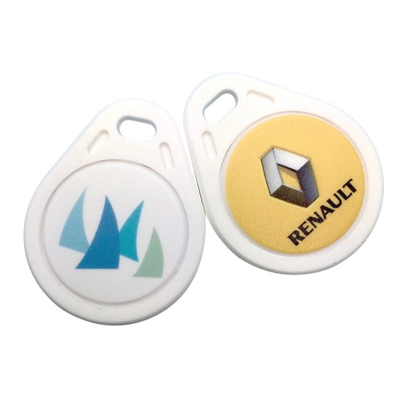 13.56MHz RFID Tags Keyfob MIFARE Classic EV1 1K Access Control Rewritable RFID Card Key Fobs