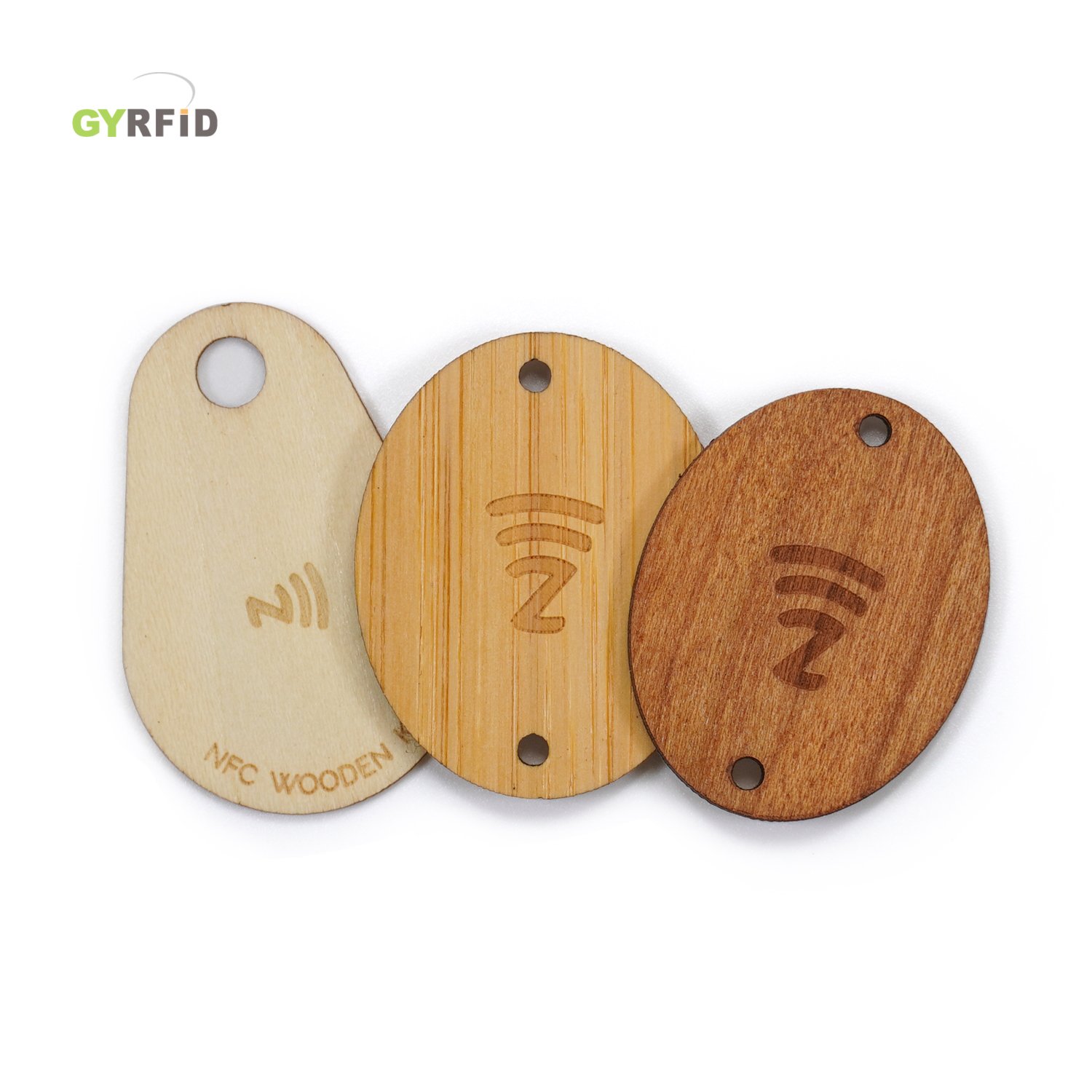 Programmable 13.56mhz Nfc Business Wooden Nfc Card Wood Hotel Key Card Nfc Wood Card