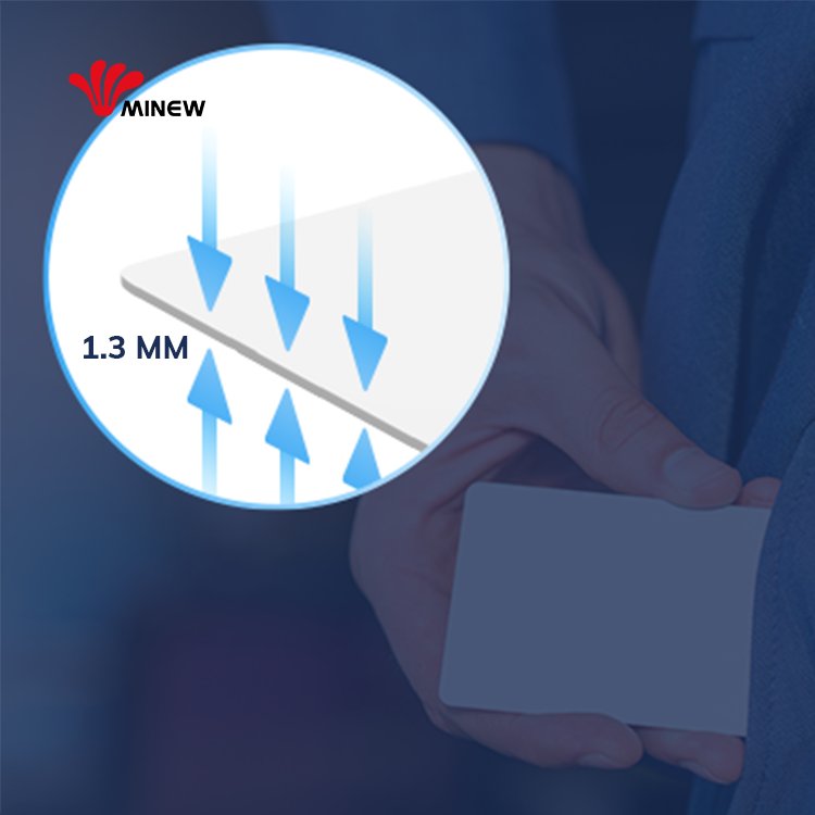 Ultra Thin Waterproof Ibeacon Bluetooth Location Tracker Card Programmable Customized Pvc Smart Nfc Business Access Control Card