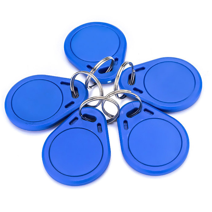 ABS Plastic RFID Card smart keychain Key Fobs