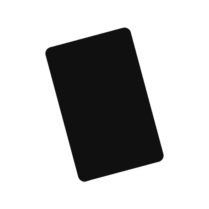 Plain Blank Matte Black Ntag216 NFC Card RFID Access Control Card Digital Business NFC Plastic Card with Chip