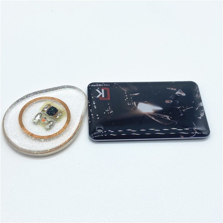 Custom Epoxy RFID NFC LED Cards For Access Control