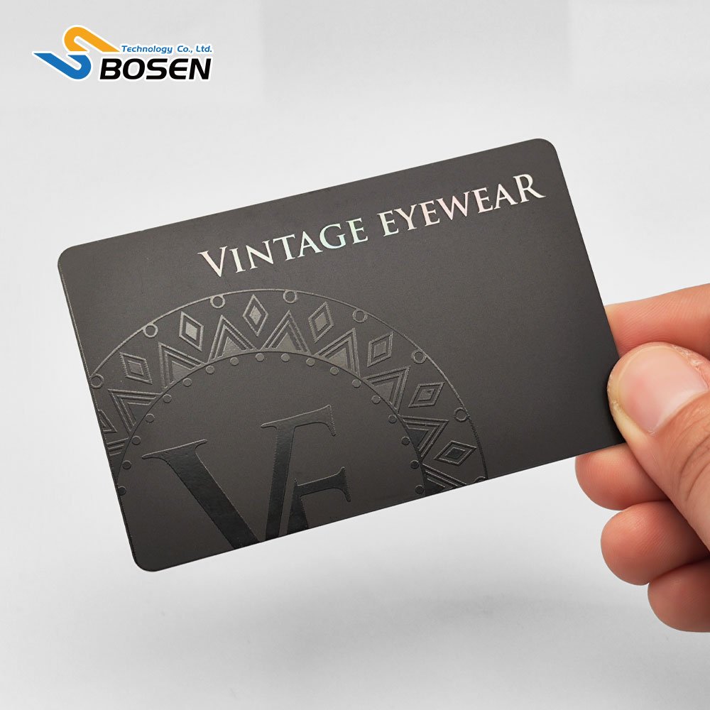 Custom Design Luxury Relievo UV Printed Visiting Card Loyalty VIP Membership Warranty Card Plastic PVC Business Gift Cards