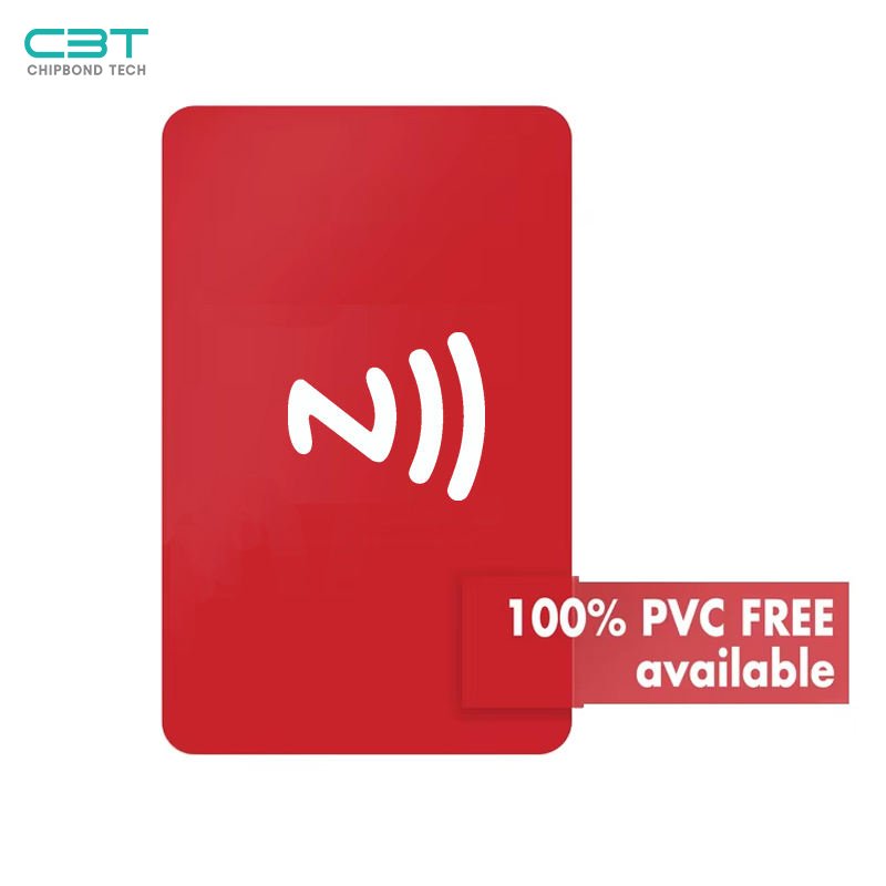 White NFC RFID Blank Card Smart PVC ISO Hotel Room card 13.56MHz Frequency 125kHz Communication PET Plastic Material CR80 Size