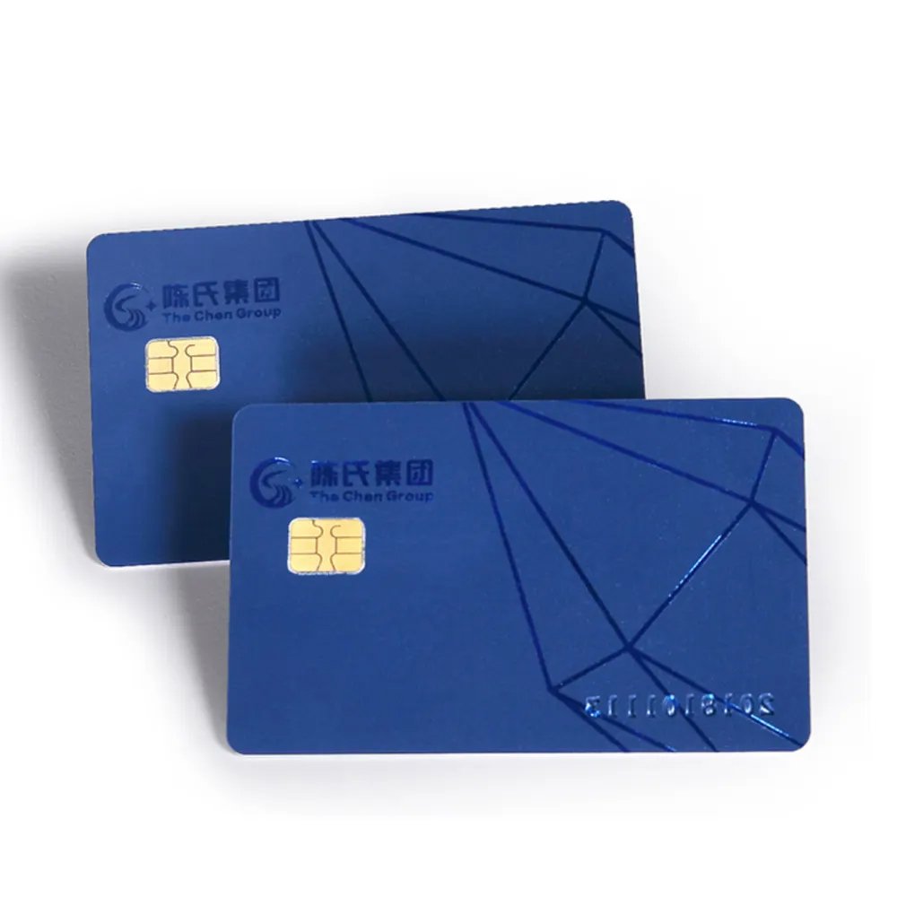PVC Plastic Blank ID Card Custom cr80 Inkjet Printer Smart Card With Chip Medical Card