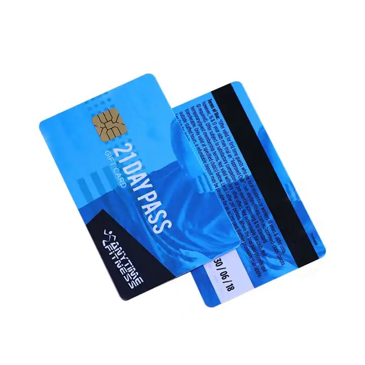 PVC Plastic Blank ID Card Custom cr80 Inkjet Printer Smart Card With Chip Medical Card