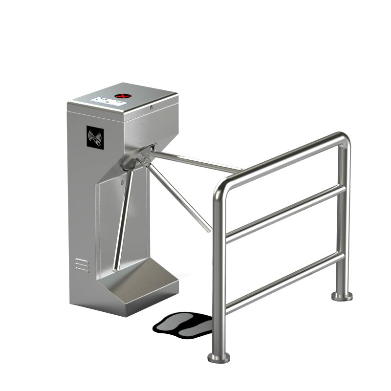 High Security Fingerprint Access Control Pedestrian Face Recognition Tripod Turnstile Mechanism Rfid Turnstile Gate For Gyms
