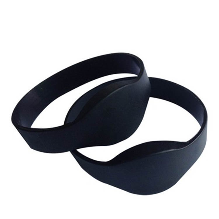 13.56Mhz RFID Bracelet OEM Colorful Passive NFC Wrist Strap Tag Waterproof Silicone Material Wristband for Access Control