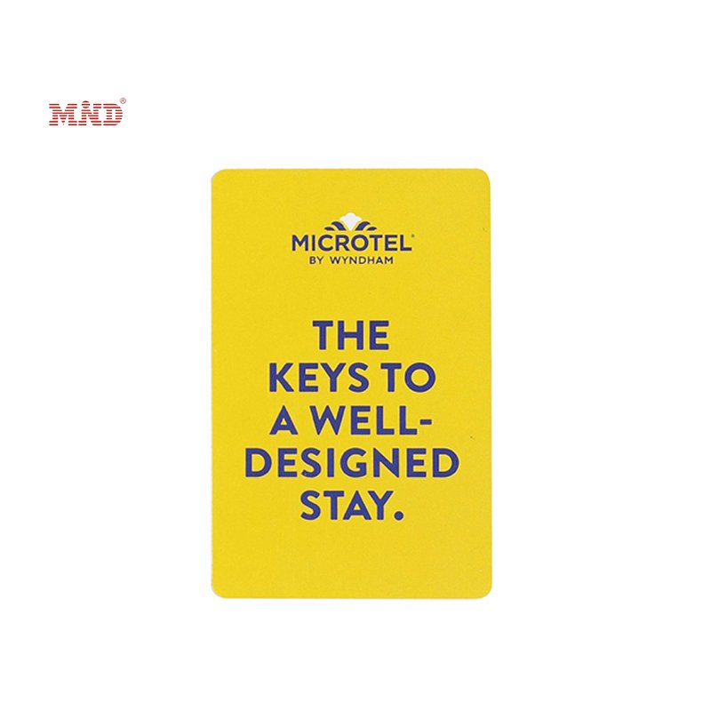 13.56MHz RFID Card Printable PVC NFC Access Control Card MIFARE Ultralight C hotel card