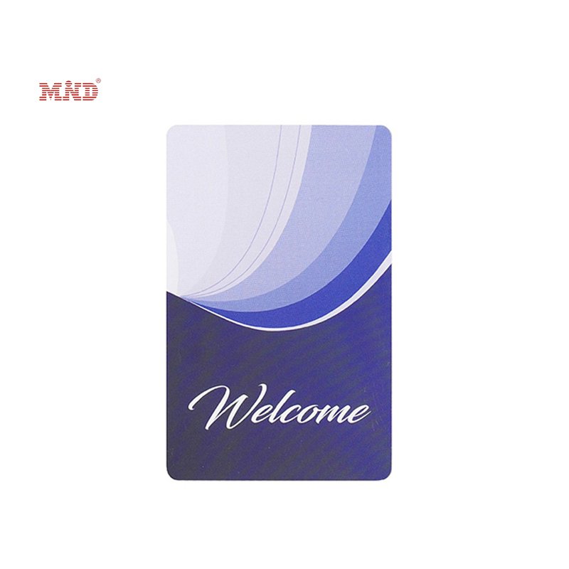13.56MHz RFID Card Printable PVC NFC Access Control Card MIFARE Ultralight C hotel card