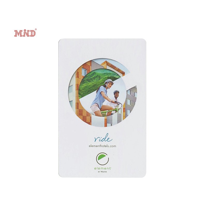 13.56MHz RFID Card Printable PVC NFC Access Control Card MIFARE Ultralight C hotel card