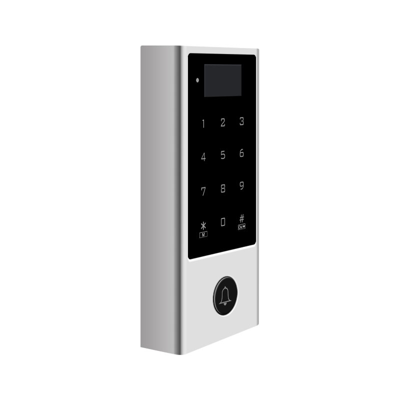 High Capacity 10000 500 Tuya WIFI Waterproof Oled Display 125khz Rfid Card Reader Touch keypad Access Control