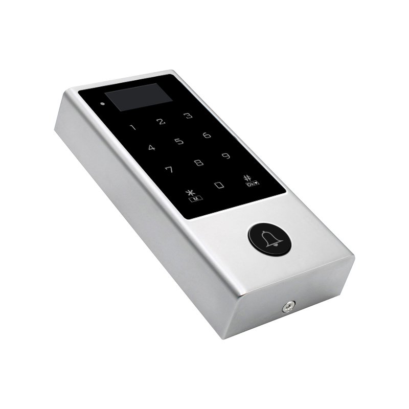 High Capacity 10000 500 Tuya WIFI Waterproof Oled Display 125khz Rfid Card Reader Touch keypad Access Control