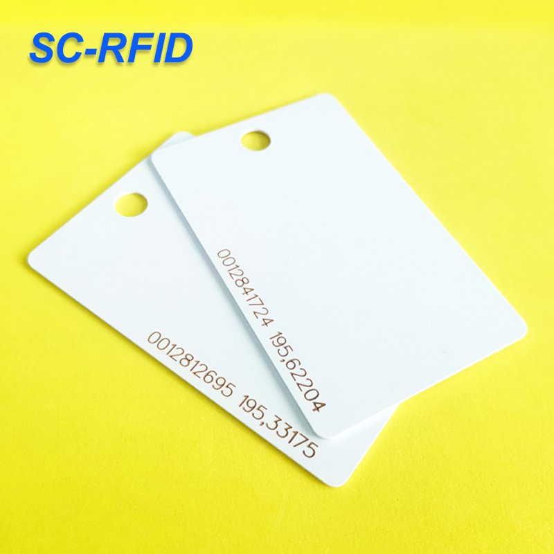 Sencan Wholesale access control card 125Khz TK4100 EM4100 RFID Identification ID Card rfid smart card