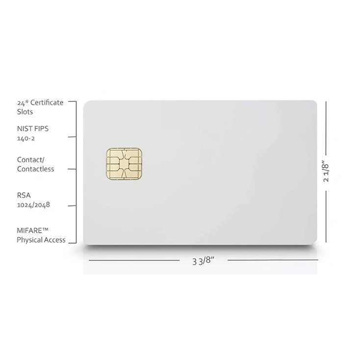 PET PVC Plastic Blank ID Card Custom cr80 Smart Card With Chip Medical Card For Inkjet Printer