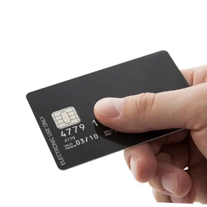 PET PVC Plastic Blank ID Card Custom cr80 Smart Card With Chip Medical Card For Inkjet Printer