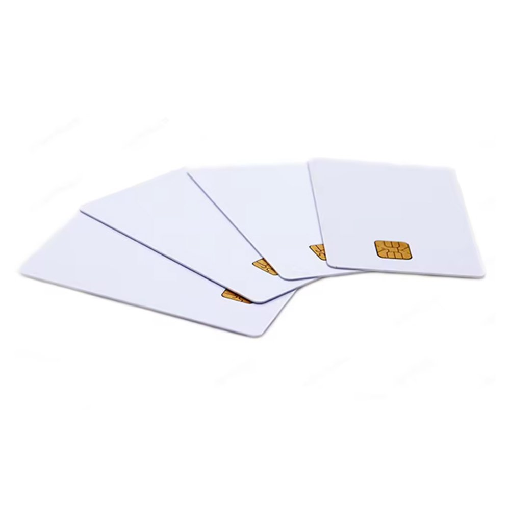 PET PVC Plastic Blank ID Card Custom cr80 Smart Card With Chip Medical Card For Inkjet Printer