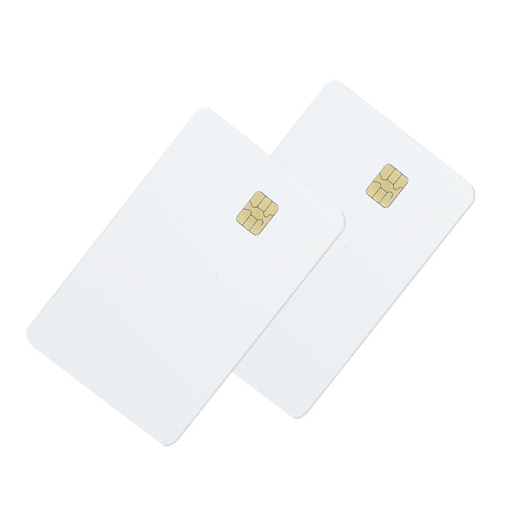 Popular RFID contact IC cards ID chip PVC blank smart card for School Access Control Member Identity Security